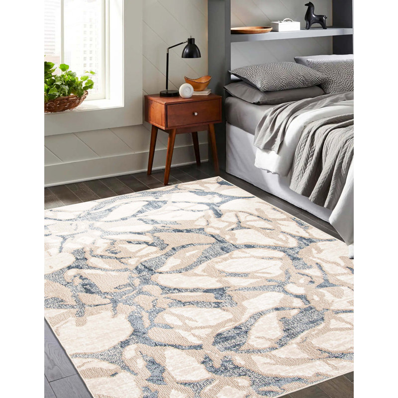 Tapis ivoire Azalea, Rectangle de 5 pi x 8 pi