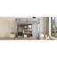 Lit mezzanine en bois pleine grandeur avec garde-robe, tablettes et armoire-873045248-873045307