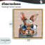 Buster Rabbit avec cadre flottant Specs, design par Yvonne Coleman Burney-18797986-18797984