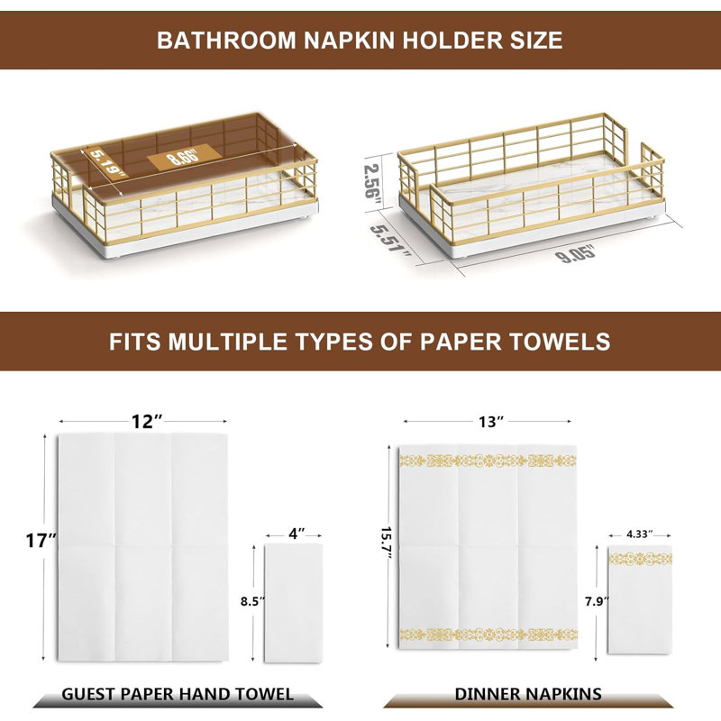 Porte-serviettes en marbre pour salle de bain