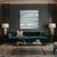 Art mural sur toile bleu minimalisme-1843076179