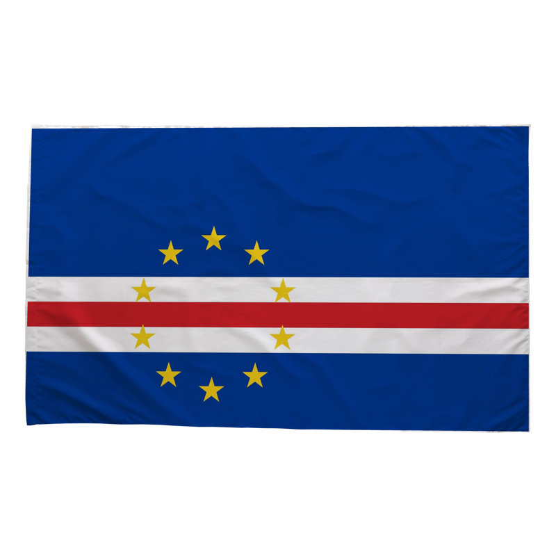 Drapeau du Cap-Vert - drapeau extérieur, H 36 po x l 60 po