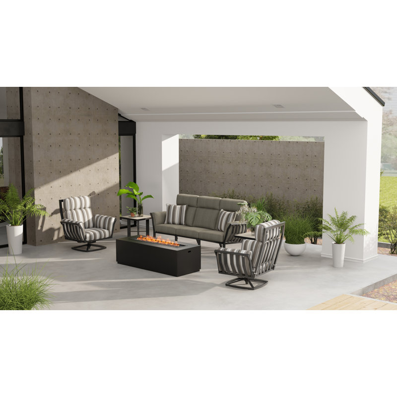 Aris Outdoor Rocker Chair, Copper Creek, Sahara Cafe