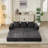 Comfy Convertible Folding Mattress Couch, Floor Sofa Bed, Chenille Floor Sofa With Armrest, Floor Sofa Lounge Couch For Living Room Bedroom Lounge Studio-2079194690