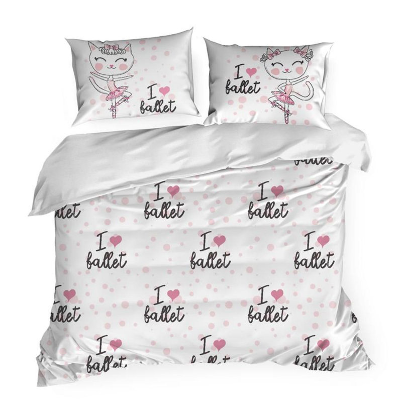 Foister Graphic Print & Text Duvet Cover Set with Pillowcases