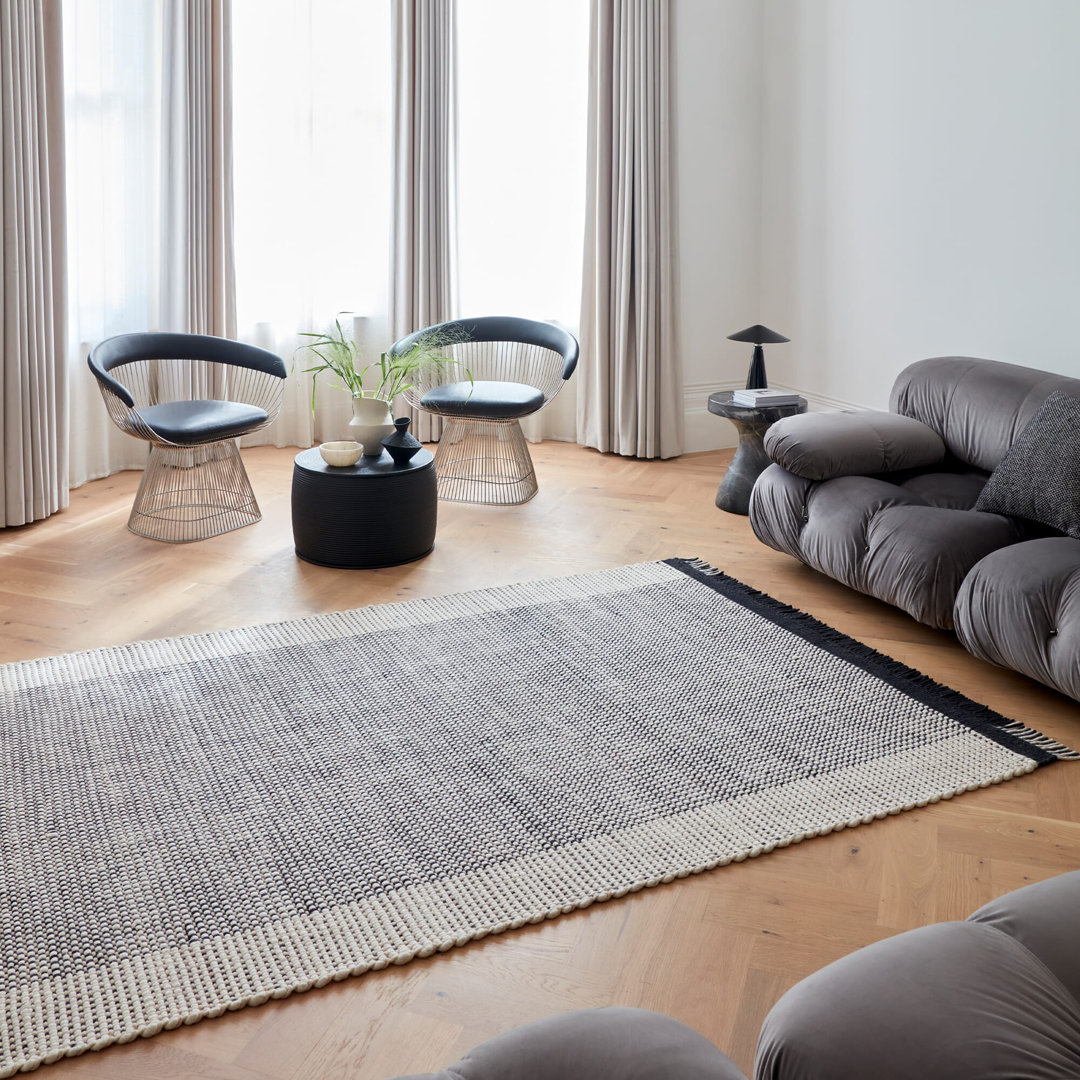Avalei Plain Hand Woven Hand Braided Area Rug