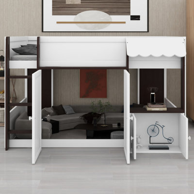 Modern House Bed Featuring Storage