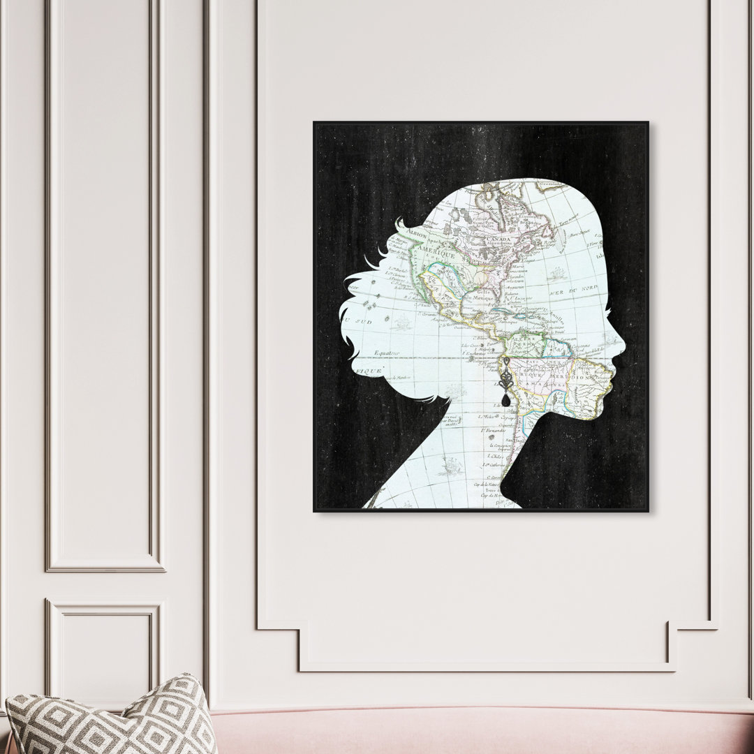 " The World Travel Girl " Wrought Studio™