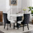 2 Pcs High-End Tufted Solid Wood Contemporary Upholstered Dining Chair With Nailhead Trim-141108629-156797483