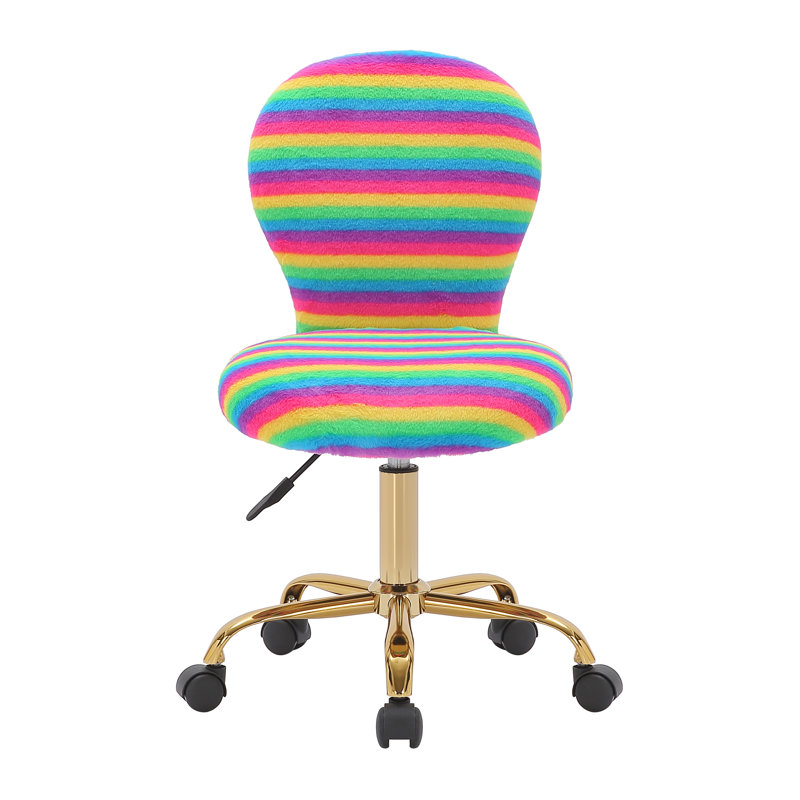 Cayetana Polyester Blend Task Chair, Multi Color