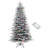 7.5Ft Snow Flocked Artificial Christmas Tree