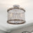 Crystal LED Semi Flush Mount-69837651