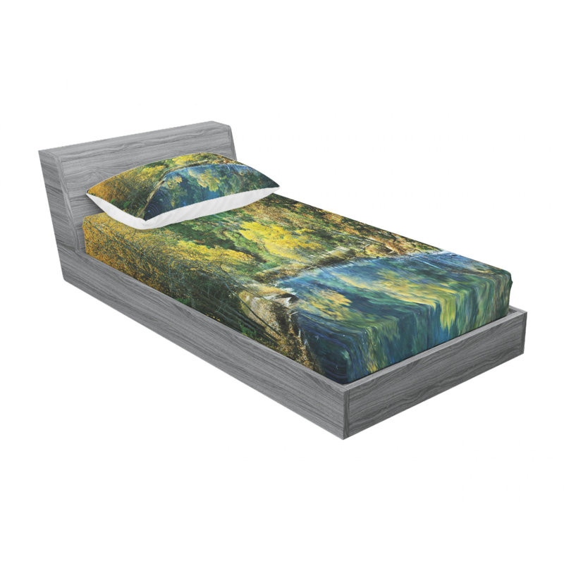 Microfiber Sheet Set, Twin XL Sheet Set with Fitted Sheet
