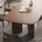 light luxury style solid wood dining table set-108071865