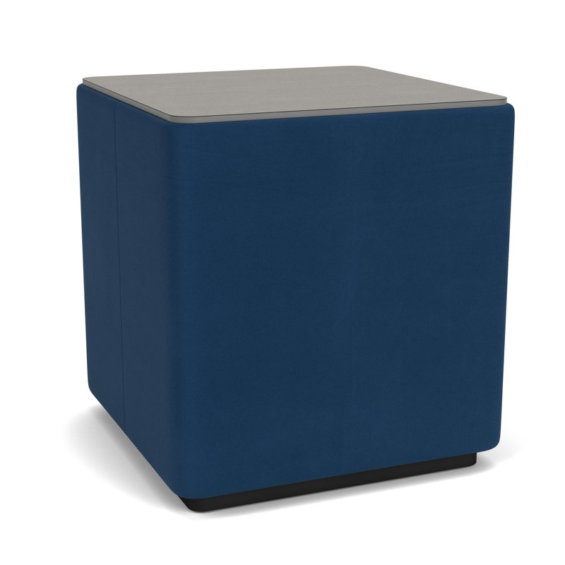 Table de salon avec plateau en stratifié Darsey, Noir; Patriot Plus Blue Ridge, 16", Sergé sarrasin