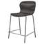 Chaise de comptoir en faux métal Mckinley (ensemble de 2)