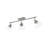 Iftimie 3-Light Semi-Flush - Track Light with Clear Glass-1141845024