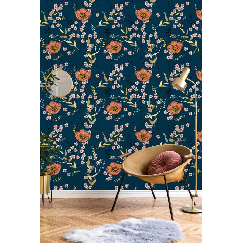 Athallia Peel and Stick Wallpaper Roll, 16.67" L x 25" W