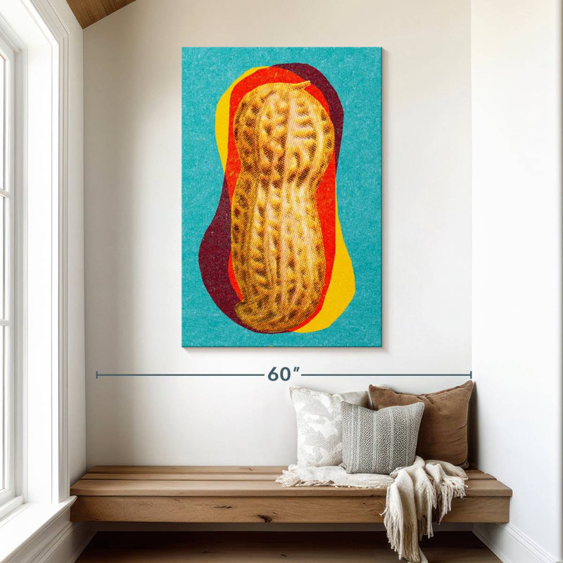 Yarlin Peanut, 48" H x 32" W