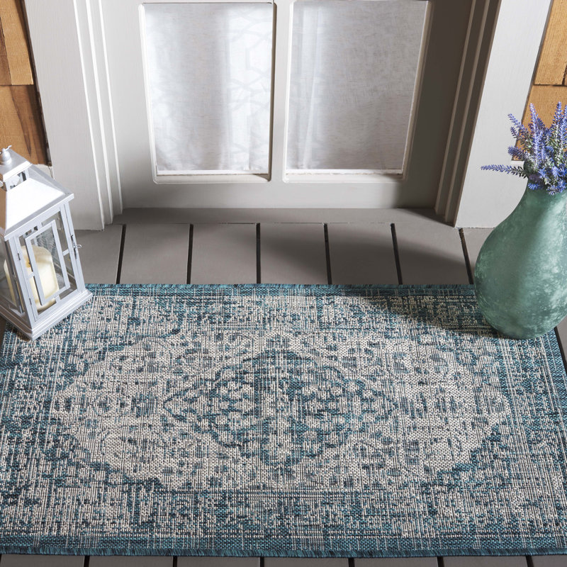 Tapis d'intérieur / extérieur performance Amedee, Rectangle 2 pi x 3 pi 7 po