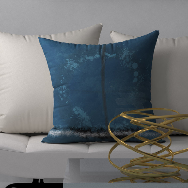 Reversible Throw Pillow, 18" x 18"