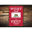 Panneau en aluminium West Coast-58289426