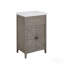 Meuble-lavabo 31 po avec comptoir en pierre reconstituée