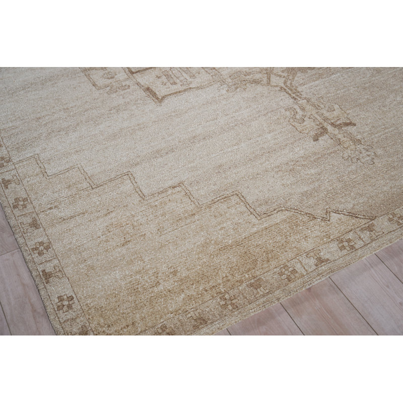 Estate handloomed PET Light Gray/Gray Area Rug, 8'X10'