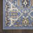 4' X 6' Ivory Floral Power Loom Area Rug