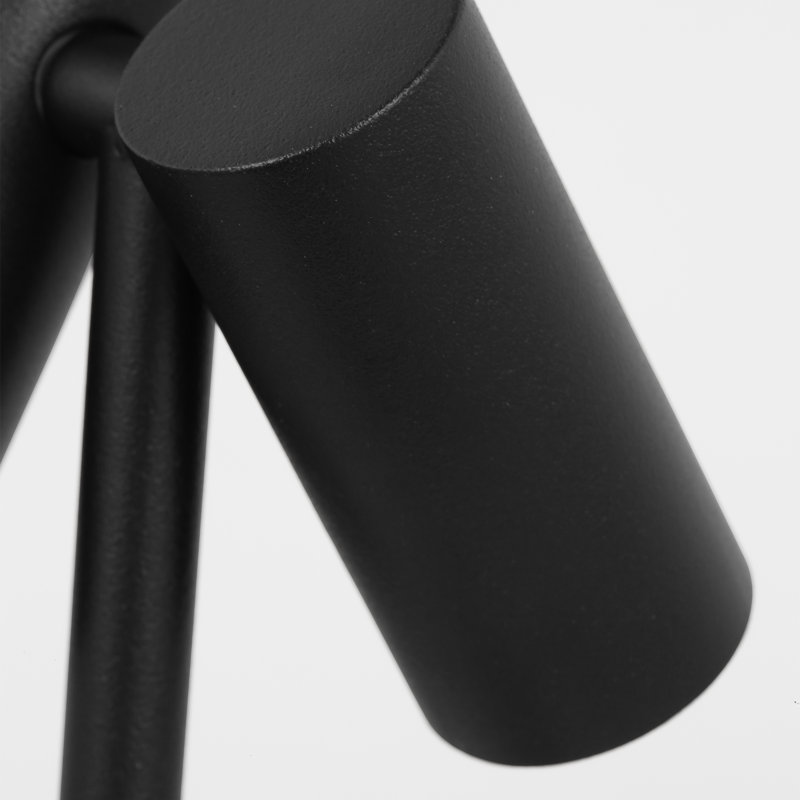 Doppia Accent Rechargeable Table Lamp, Black