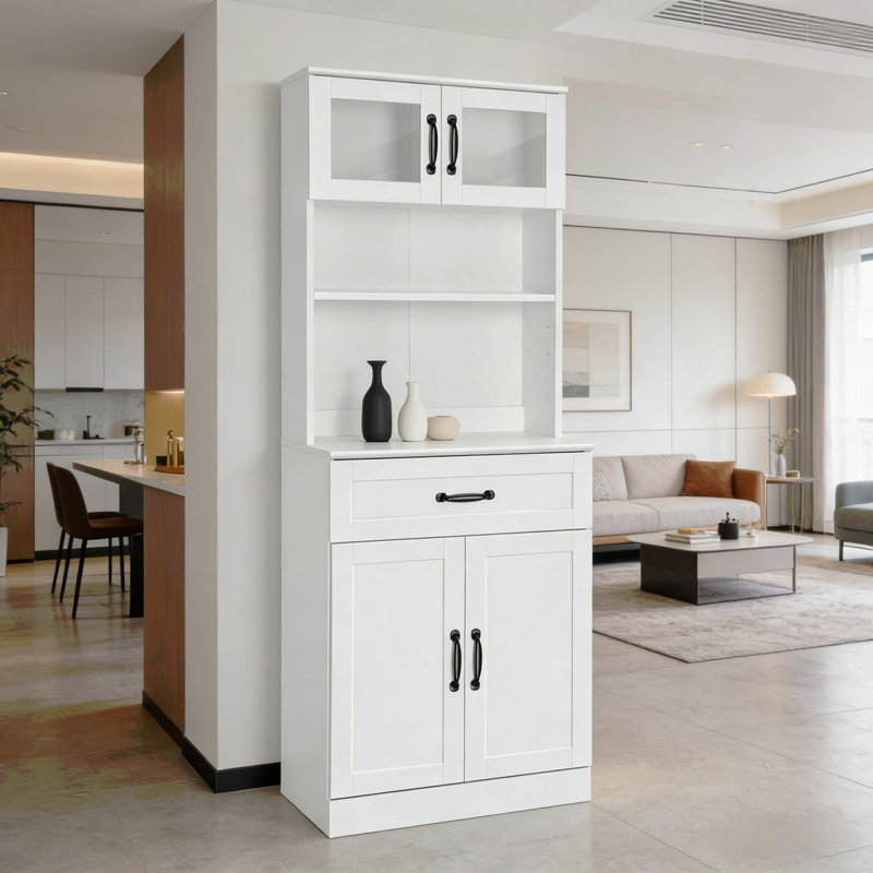 Coffee Cabinet,Tall Storage Pantry,Buffet Cabinet