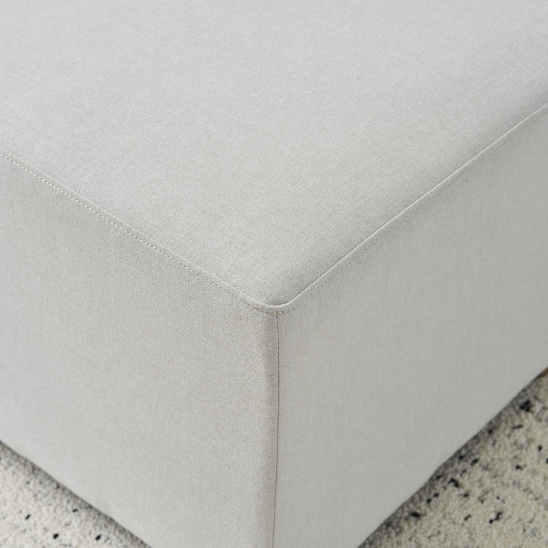 Modern Minimalist Long Ottoman