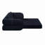 Canapé-lit pliable 78,7 po 3-en-1, rembourré de mousse en tissu Teddy, convertible en méridienne ou en lit-853150220