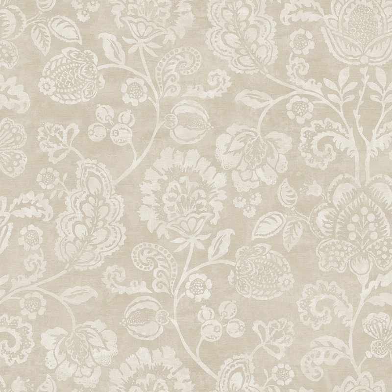 Papier peint Verity Neutral Jacobean Trail