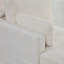 32" W Slipcovered Upholstered Chenille Chaise Lounge With Armrest &  Pillows-Left-1371274314