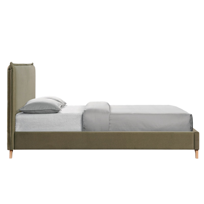 Base de lit Pelham, Grand, Bouclé olive