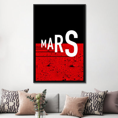« to mars », reproduction d’impression sur toile