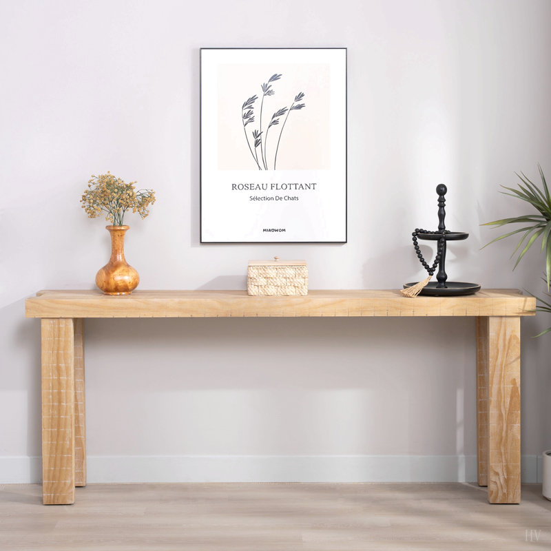 Console Rustic Wood