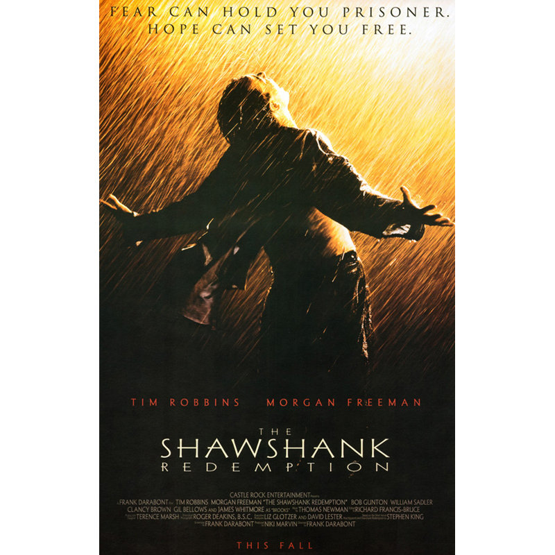 Rachat de Shawshank, H 24 po x l 15 po