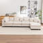 Canapé modulaire 5 pièces avec repose-pieds Bennett-681423552