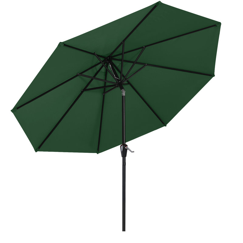 Parasol Cutts Market, Vert forêt, 9'