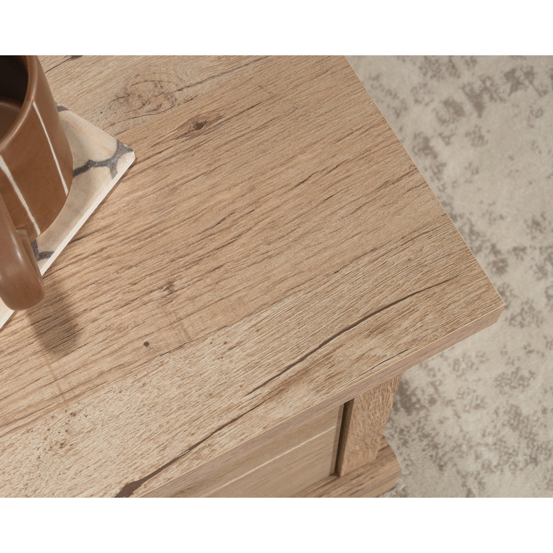 Table basse avec rangement Gilud, Chêne avec apprêt