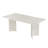 Modern White Dining Table, 70.9 x 29.5 x 35.4 inches | 100% Melamine Coated Particle Board, Thickness: 1.0 inches | Stylish Solid Color Design, Durable with 154.3 lbs Capacity | Perfect for Contemporary Dining Rooms-1467801454