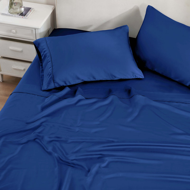 Lit de poche modulaire modulaire de Beechwood, Marine, Ensemble de draps très grand avec drap-housse et 