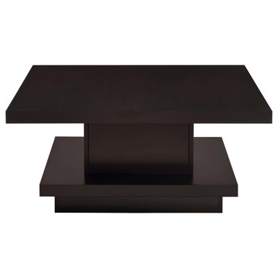Myria Square Coffee And End Table Set Cappuccino