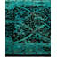 Tapis bleu noué à la main Weirsky - One-of-a-Kind Weirsky