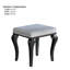 Meuble-lavabo 1Pc avec tabouret rembourré 8Mm-1126017005