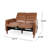 Annchen 48.75'' Faux Leather Reclining Sofa