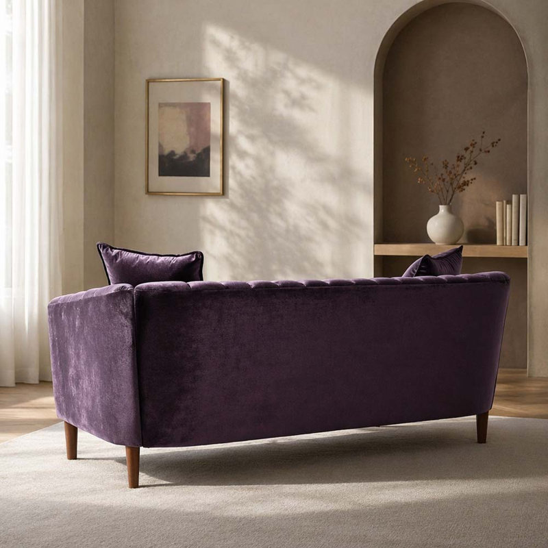 Canapé 3 places (mauve)