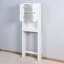 Bathroom Wooden Storage Cabinet Over-The-Toilet Space Saver With A Adjustable Shelf 23.62X7.72X67.32 Inch